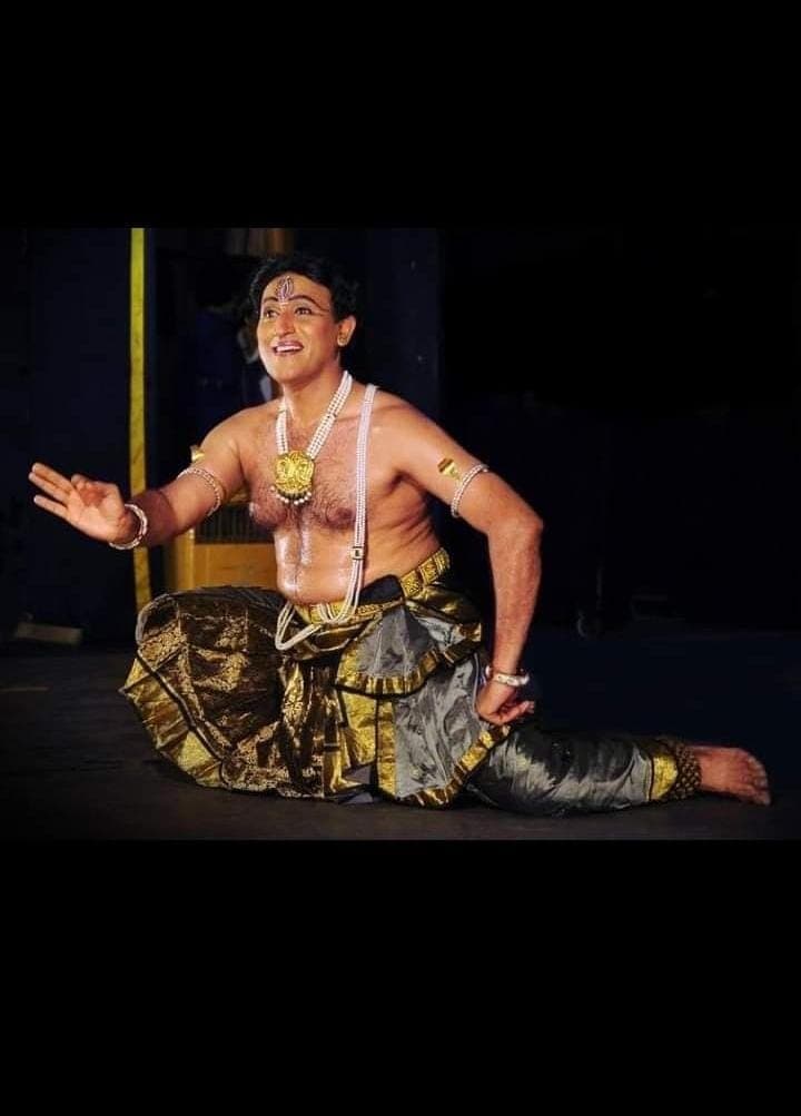 Solo Kuchipudi performance