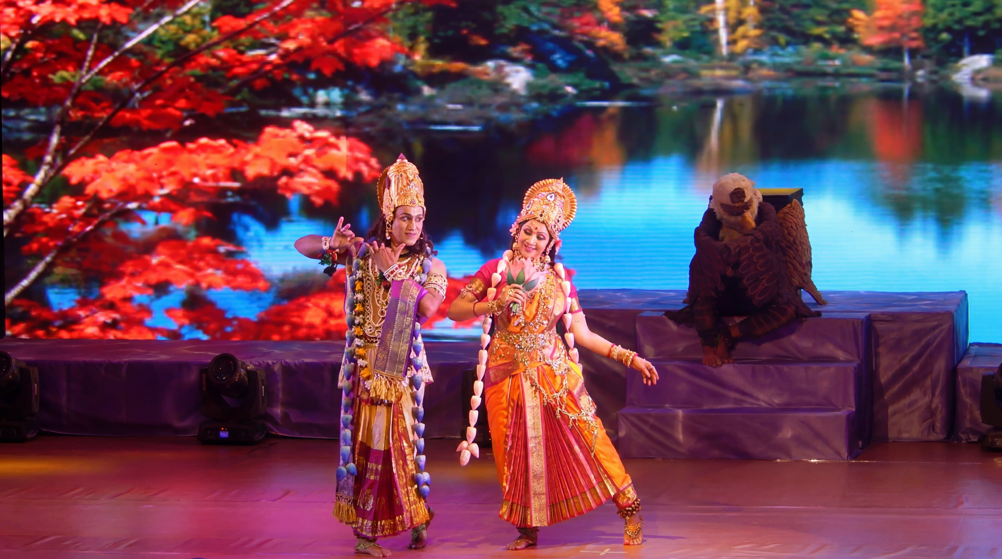 Madhavapeddi Murthy with Smt. Hema Malini